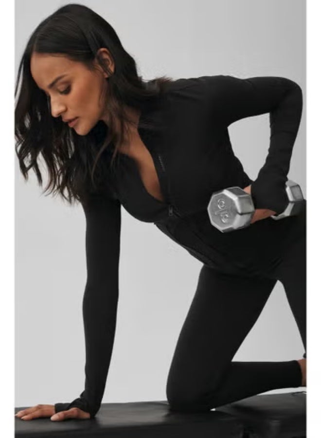 Alo Yoga Airbrush Corset Full Zip Jacket - Image 4