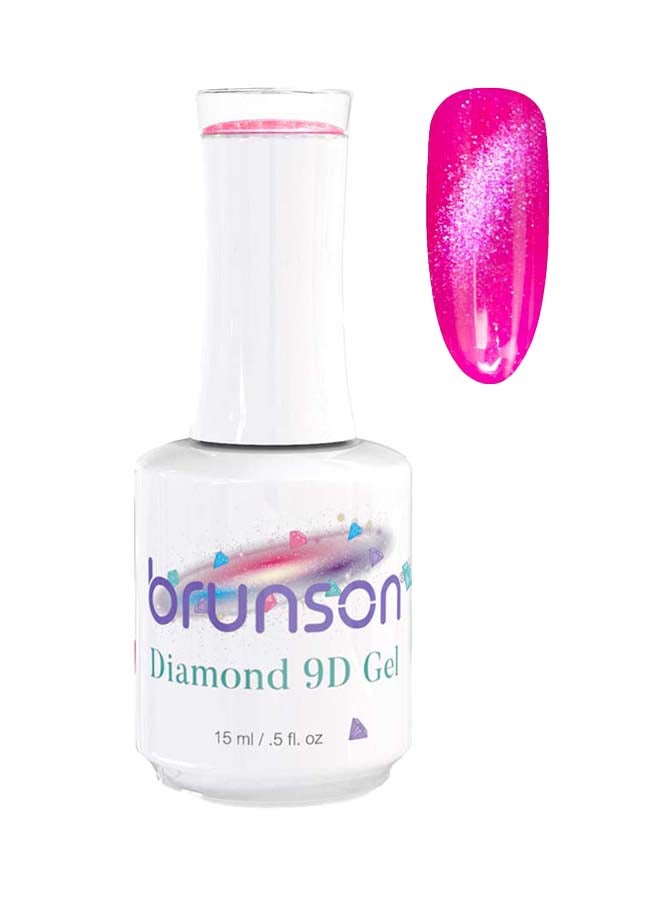 brunson جل أظافر مانيكير مرآة الماس 9D مع تأثير عين القط العاكس 15 مل جل نقع BD9D022 - Image 1