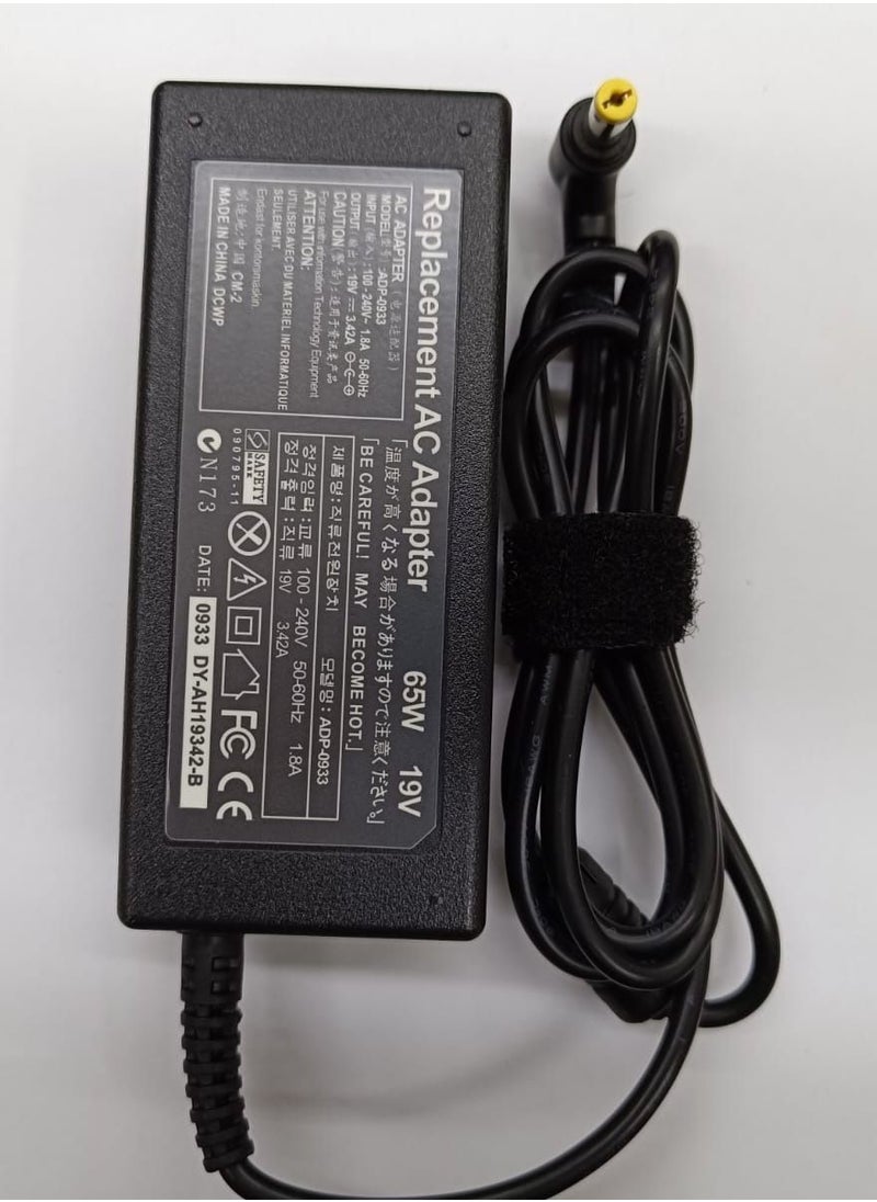 CS Acer 65W 19V 3.42A AC Power Adapter Power Supply Replacement  Compatible With For Acer Aspire Acer ES1-511 E1 E3 E3-111 E5 and More- 5.5x1.7mm  - Image 3