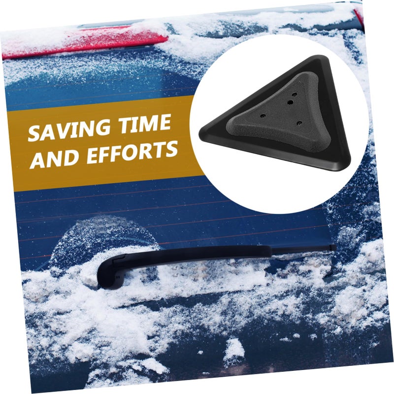Triangle Silicone Squeegee Car Window Vinyl Wrap Tool Cleaning Detailing Accessory - Image 4