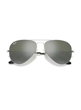 Unisex Aviator Sunglasses - 0RB3025 - Lens Size: 58 mm - Silver - view 5
