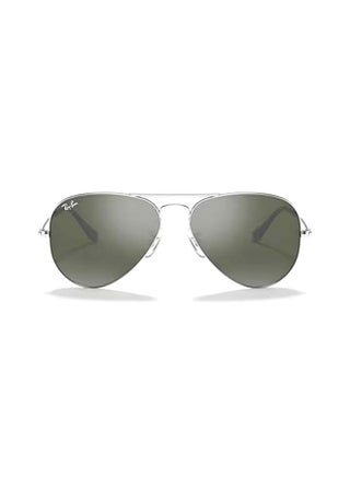 Unisex Aviator Sunglasses - 0RB3025 - Lens Size: 58 mm - Silver - view 2