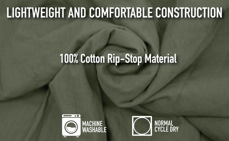 ROTHCO Vintage Od R/s Vietnam Fatigue Shirt SIZE MEDIUM , Olive Drab - Image 5