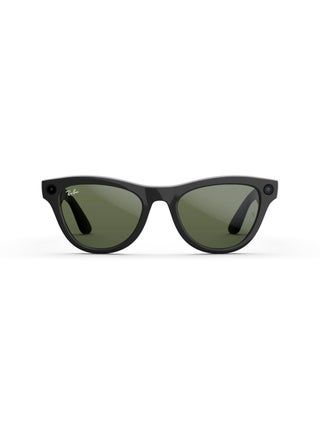 RAY-BAN | SKYLER Shiny Black Frame G-15 Green - view 2