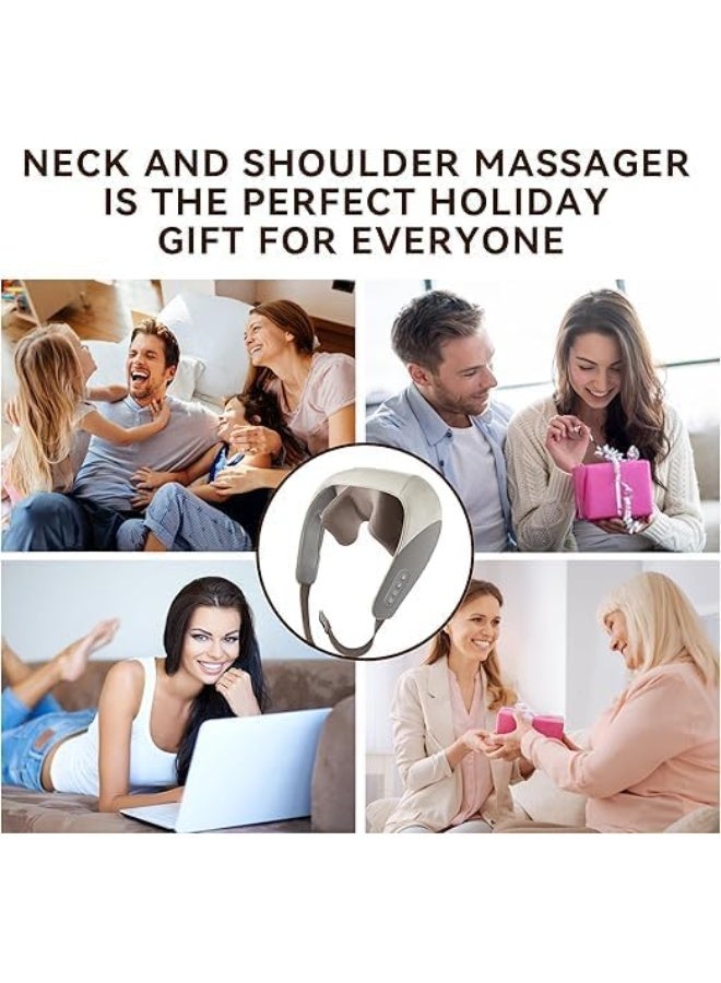 Mini Electric Shiatsu Massager - Portable & Lightweight Neck & Shoulder Relief Device - Great Gift for Men & Women - Image 2