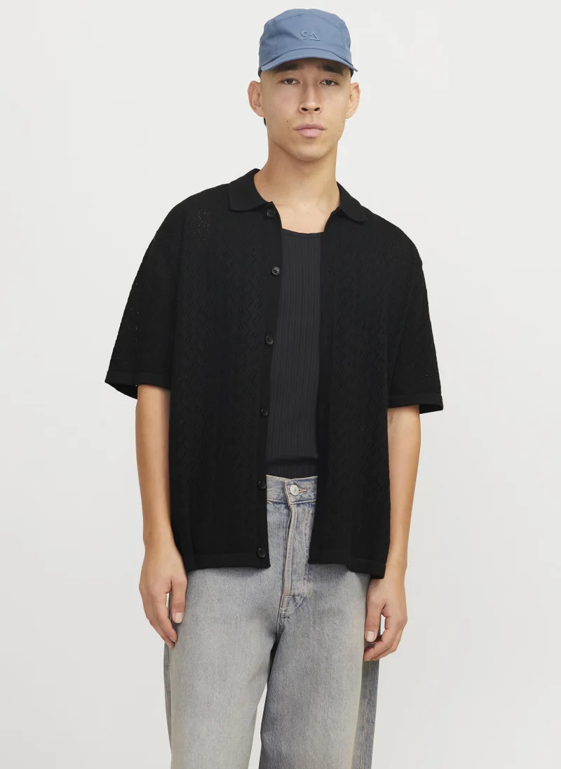 جاك اند جونز JORTYLER KNIT SS POLO SN