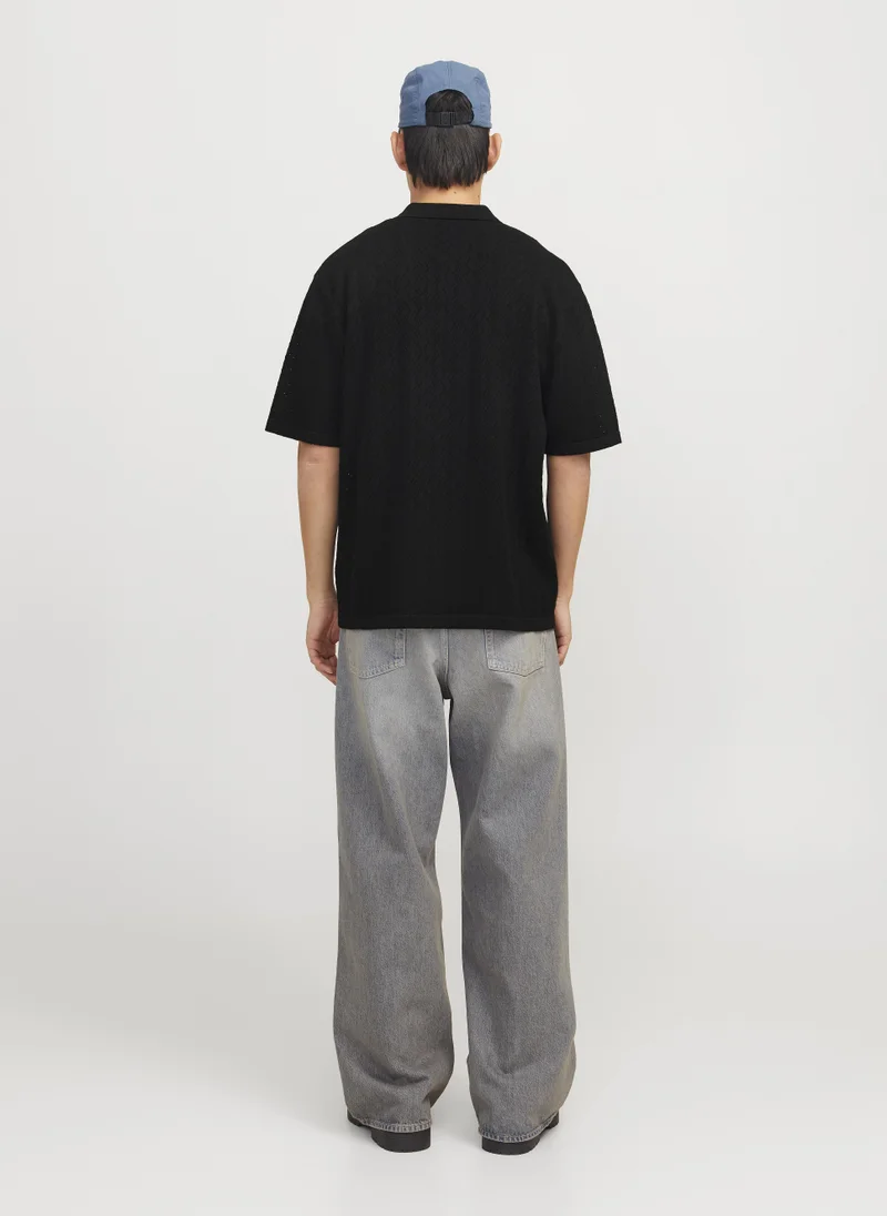 جاك اند جونز JORTYLER KNIT SS POLO SN