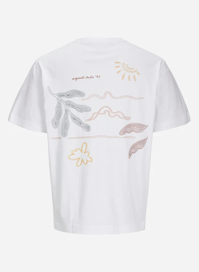 JACK & JONES Jack & Jones Graphic Print Short Sleeve T-Shirt