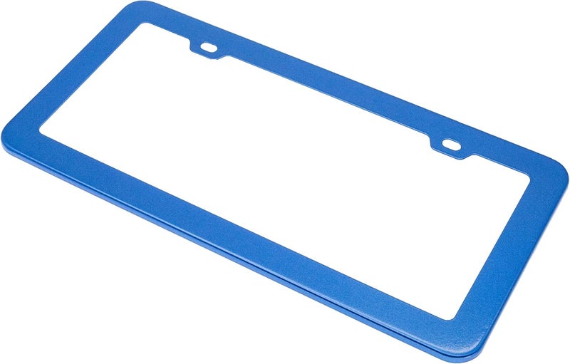 Creathome 2PCs Stainless Steel License Plate Frames - Shining Blue - Image 4