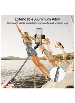 Arabest Selfie Stick Gimbal Stabilizer, 360° Rotation Tripod with Wireless Remote, Portable Phone Holder, Auto Balance 1-Axis Gimbal for Smartphones Tiktok Vlog Youtuber Live Video Record  - Image 3