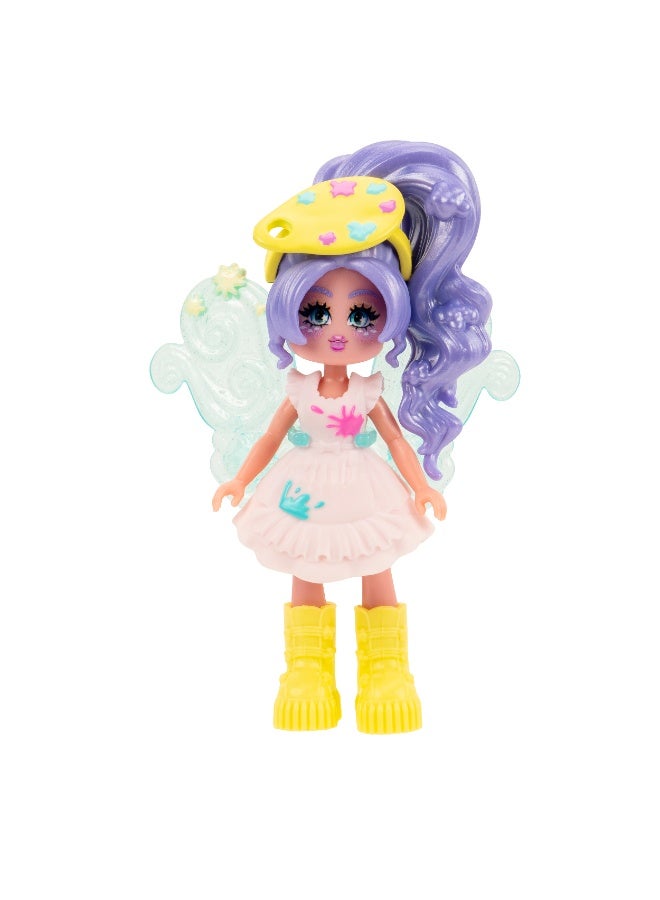 Royale High School Spirit Fashion Pack Art-Themed, 3-Inches Doll Figure | Exclusive Virtual Item Code Included | Collectable Figure | Fashion Doll | For Fans, Gamers & Collectors! | Official Licensed Product - Image 3