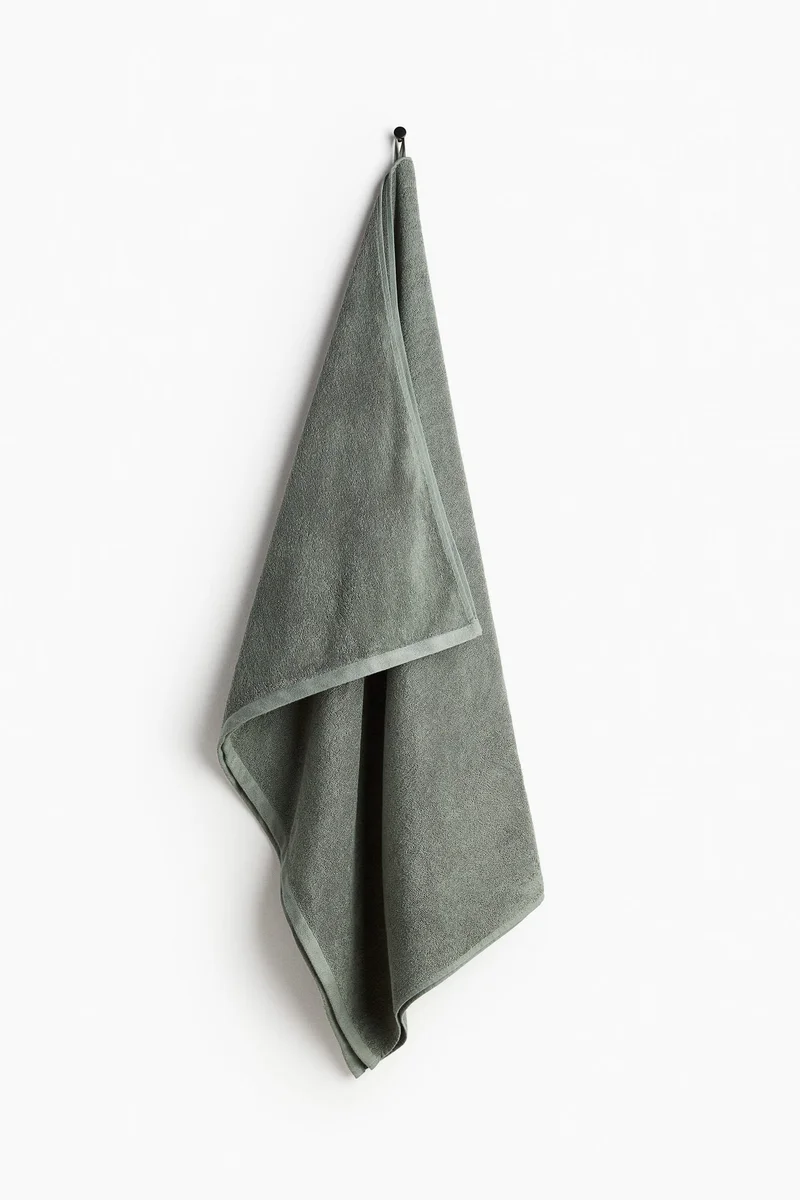 اتش اند ام Cotton terry bath sheet