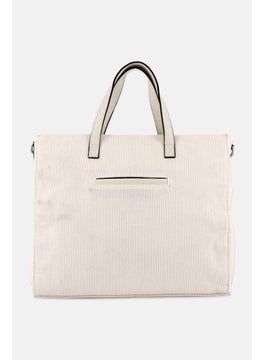 Women Brand Logo Tote Bag 30 H x 34 L x 11 W cm, White - pzsku/Z66882594A64FDA51D812Z/45/_/1737642184/bc67b360-68cc-4ac7-ab1c-f1b878b80e07