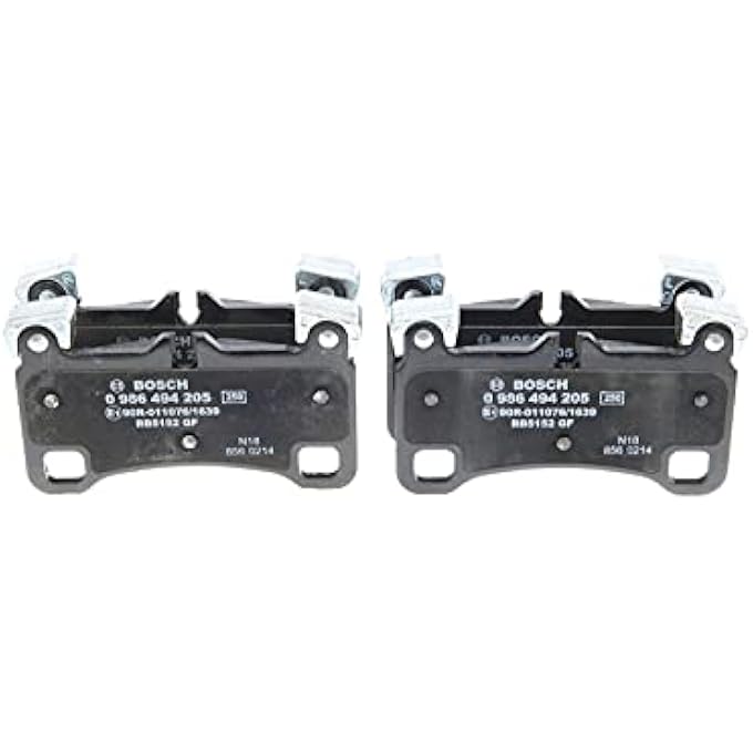 بوش 0 986 494 205 مجموعة وسادات الفرامل 0986494205 - Image 2