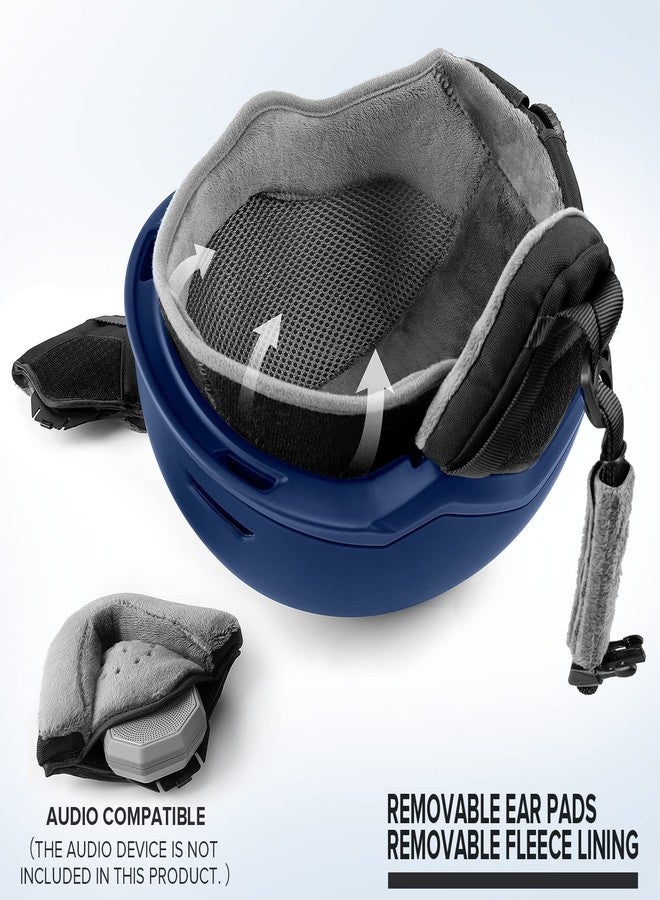 OutdoorMaster Diamond MIPS Ski Helmet - Snowboard Helmet for Men Women & Youth (Azure Blue, S) - Image 5