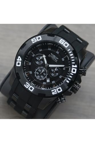 Invicta Men's 22338 Pro Diver Analog Display Quartz Black Watch - Image 2