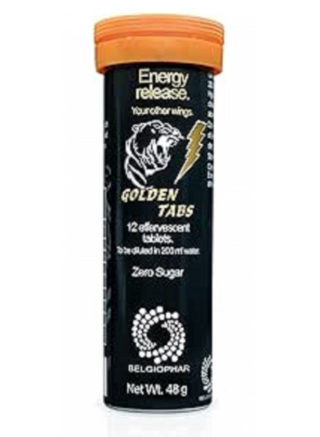 Golden Effervescent Tablet 12S