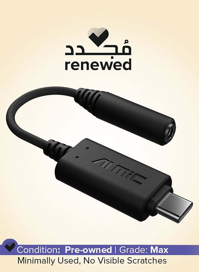 ASUS Renewed - Ai Noise Canceling Mic Adapter - Image 1