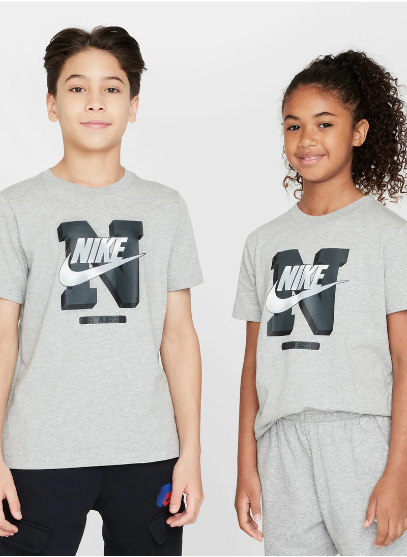 Nike Youth Nsw Futura Hybrid Seasonal T-Shirt