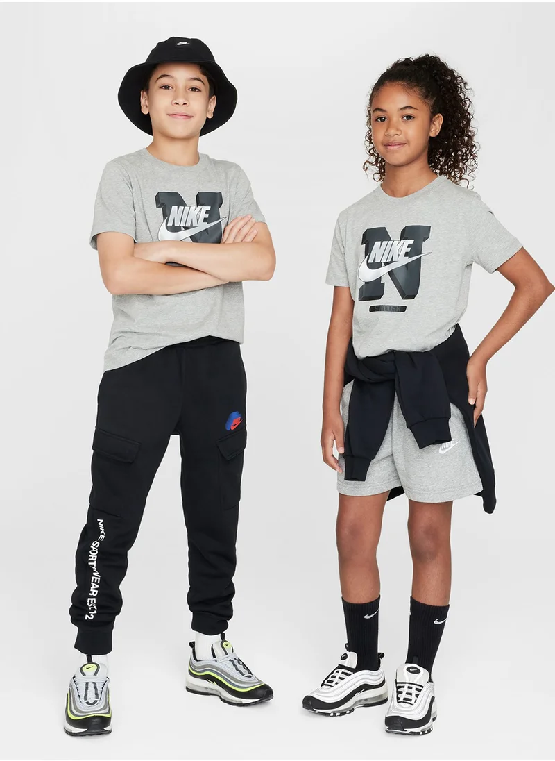 نايكي Youth Nsw Futura Hybrid Seasonal T-Shirt