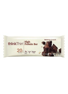 think! Think Products ThinkThin Bar Brownie Crunch - 10 Bars  - Image 2