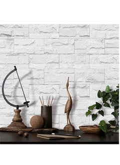 Decorative 3D Wall Panels Wall Panels 16PCS 20.32*10.16cm 3D Wall Sticker Self-Adhesive Wall Panels Waterproof PE Foam Wallpaper Brick Wallpaper for Kichen Wall Decor - pzsku/Z6688CD6A39BA748E99EAZ/45/_/1732093273/f3639666-fd18-427f-b234-123364c33584