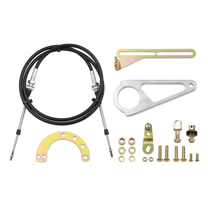 2inch Column Cable Shift Linkage Kit Replacement for GM TH350/TH400/700R4/TH200/2004R/4L60/4L80E Transmission - Image 1