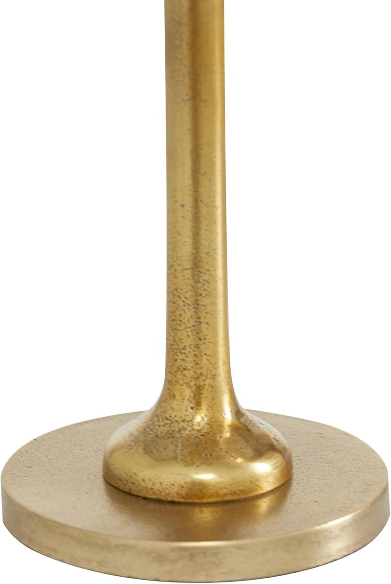 Deco 79 Easy assemble alternatives Aluminum Metal Decorative Candle Holder Candle Stand, Set of 3 Candlestick Holder 6", 8", 10"H, Gold Daily wear upgraded resistant material - Image 5