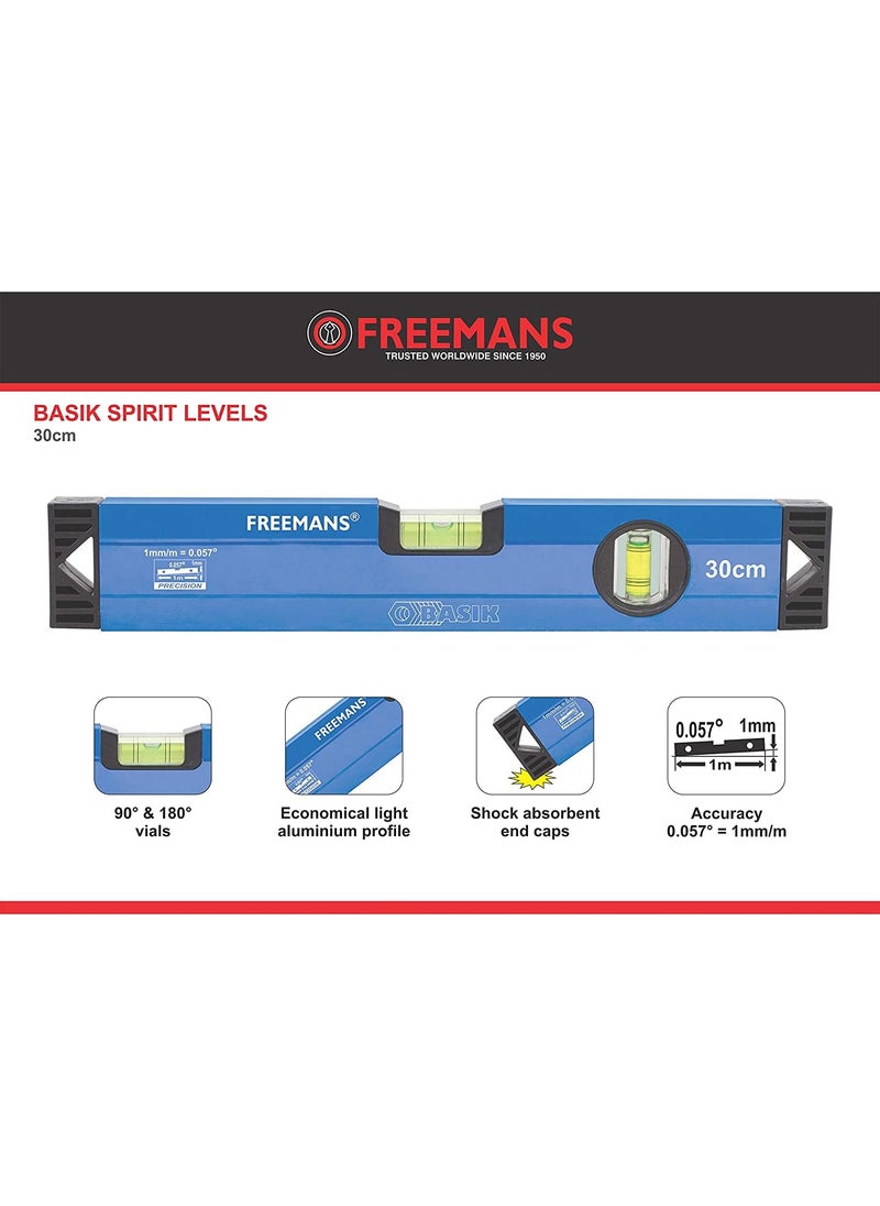 FREEMANS FREEMANS BSLM260M Basik Spirit Level With Magnet 60 Cm  - Image 2