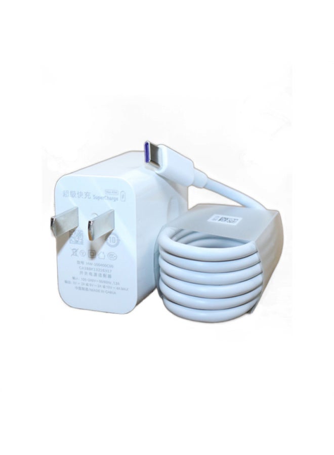 For Glory Play6C Charger Fast Charge 22.5W Watt Charging Plug Huawei Glory Play6C Charging Cable 5-Color:22.5w Fast Charging Head + 2m 1 Fast Charging Cable Suitable For Honor Play6c - Image 5