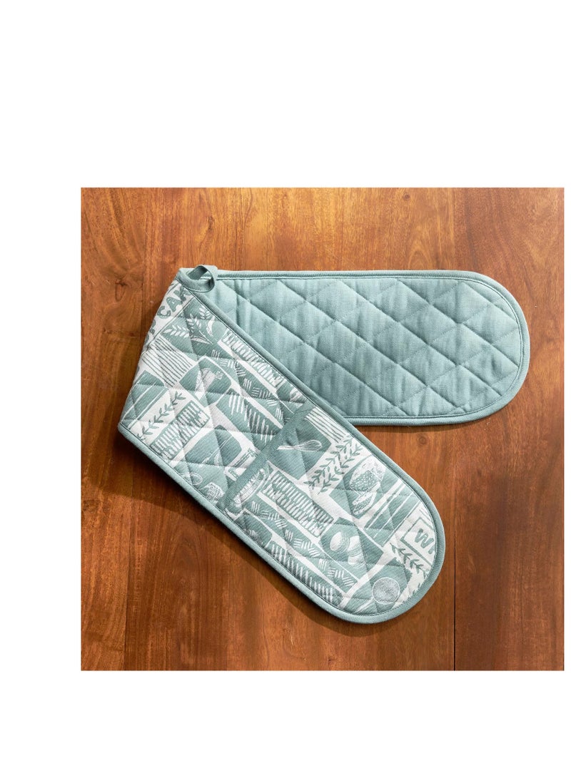 Love to Bake Double Oven Gloves  - Image 1
