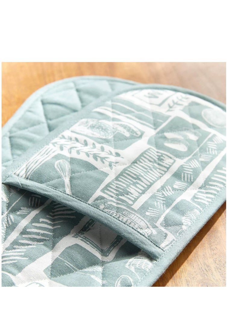Love to Bake Double Oven Gloves  - Image 2