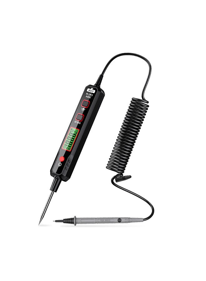 HABOTEST Pen Type Digital Multimeter Voltage Tester for Measuring AC/DC Voltmeter Resistance Diode Capacitance Electrical Tester with Backlight and Flashlight - Image 1