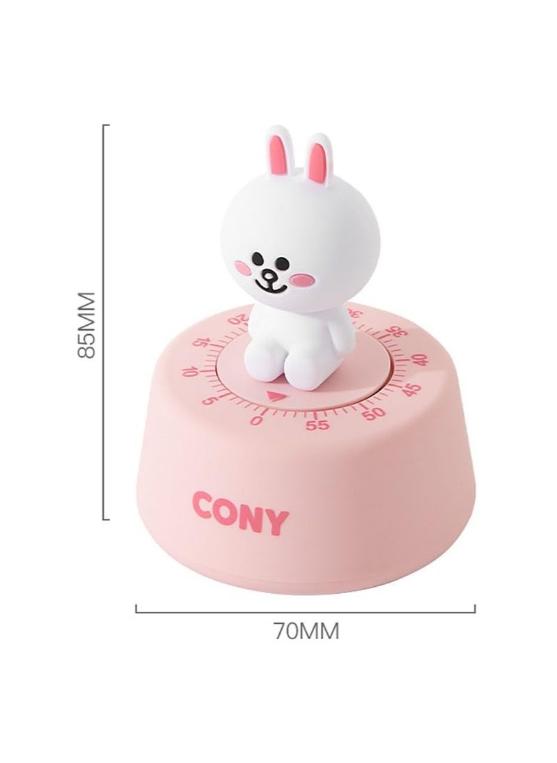 Cartoon Animal Mechanical Timer Kitchen Gadget Cooking Clock Alarm Counter 60 Minutes Decorative Manual Timer for Learning Time Management (Pink) - pzsku/Z668944F0C5C53C4BB282Z/45/_/1731997640/4bd016f4-8b9d-4d02-a240-2195b6e26a79