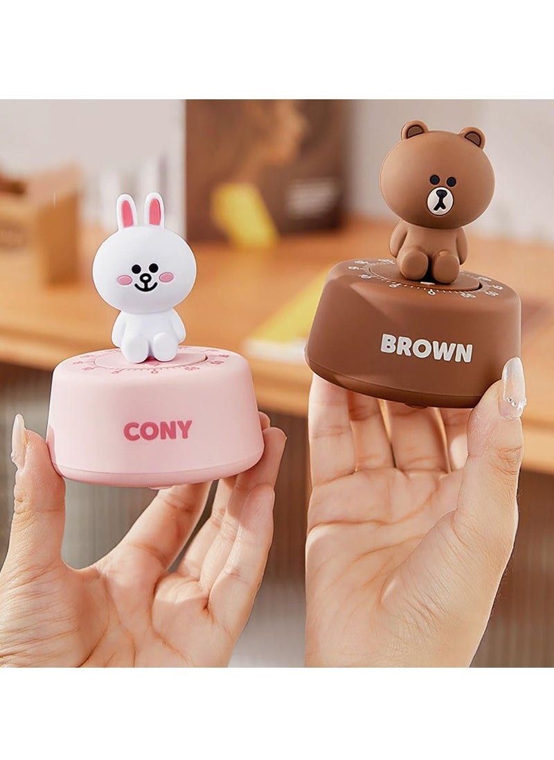 Cartoon Animal Mechanical Timer Kitchen Gadget Cooking Clock Alarm Counter 60 Minutes Decorative Manual Timer for Learning Time Management (Pink) - pzsku/Z668944F0C5C53C4BB282Z/45/_/1731997660/66ed549a-ffb5-46e1-9cdf-8a156e3ff0fb