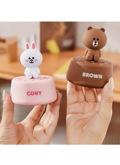 Generic Cartoon Animal Mechanical Timer Kitchen Gadget Cooking Clock Alarm Counter 60 Minutes Decorative Manual Timer for Learning Time Management (Pink)  - Image 5