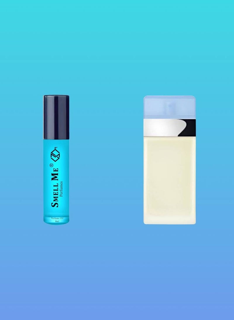 Smell Me Smell Me Perfume Oil 109 French Perfume Fragrances High Quality Long Lasting 8ml Type Of DG Light Blue  - Image 2