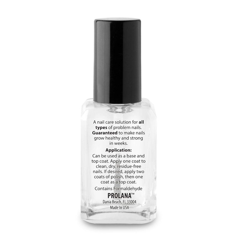 Prolana Nail Optimizer, Extra Strong Strengthener Base Coat for Weak and Damaged Nails, Nail Growth & Prevents Nails from Peeling, Stops Slipts, Chips & Strengthens, 0.5 oz - Image 4