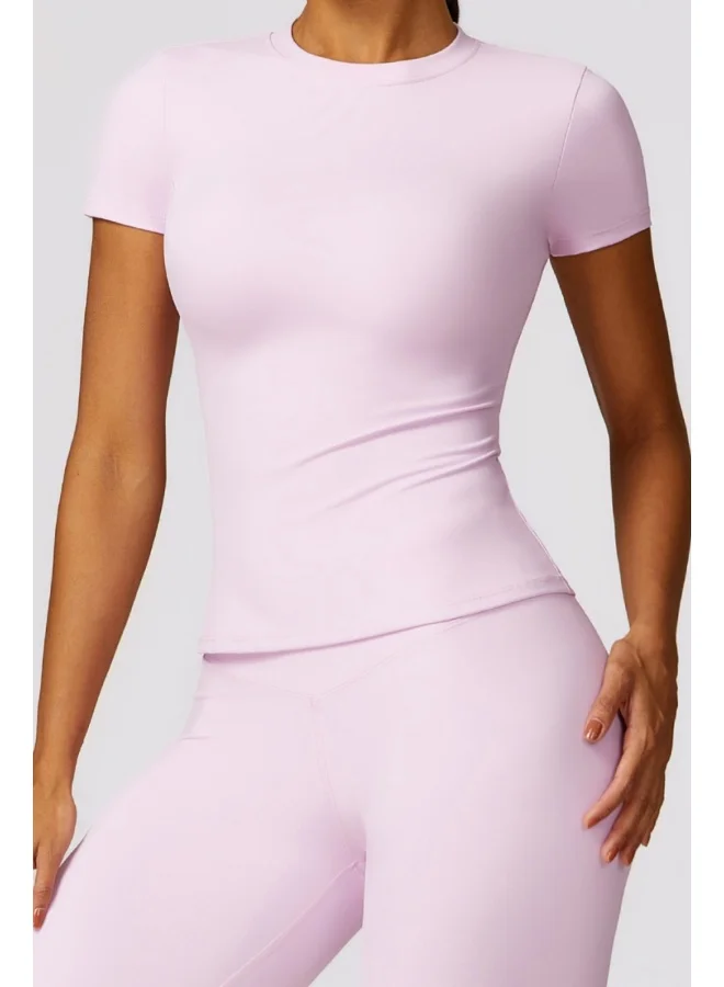KAWN.YOGA KAWN YOGA Womens Short Sleeves Shirt