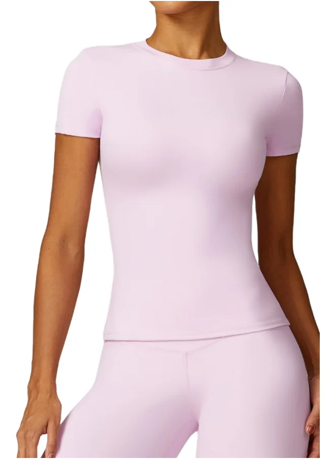 كون.يوغا KAWN YOGA Womens Short Sleeves Shirt