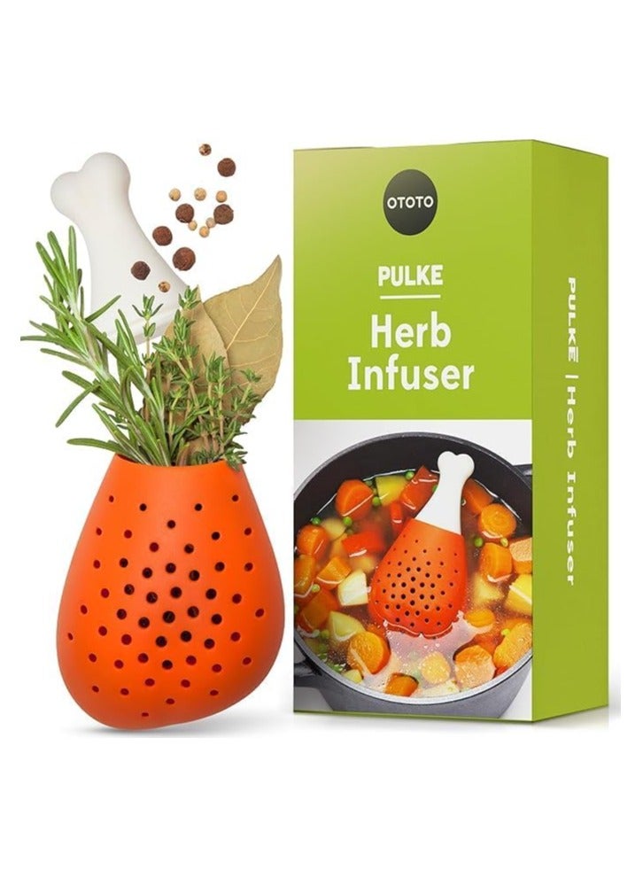 Silicone Herb and Spice Infuser in Chicken Pin Shape – Easy ding Herbs to Food - K - Image 1