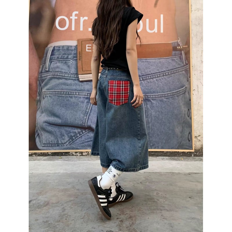Unisex Casual Daily Denim Jeans - Image 1