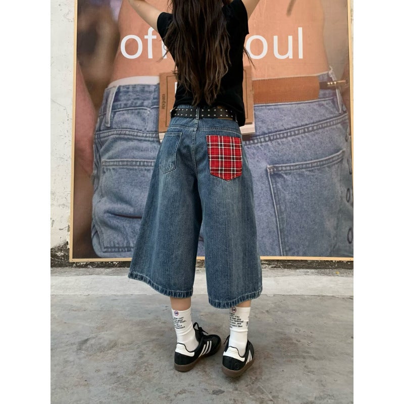 Unisex Casual Daily Denim Jeans - Image 2