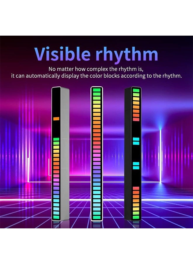 Generic - Ambience Sound Activated Light, Sound Control Light, Sound Pickup Light, Voice-Activated Pickup Music Rhythm Light, Multicolor & Multi-Flash Mode Changing & Dimmable for Office, Gaming, Car - Image 1