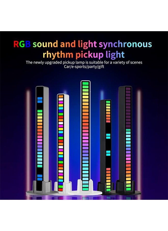 Generic - Ambience Sound Activated Light, Sound Control Light, Sound Pickup Light, Voice-Activated Pickup Music Rhythm Light, Multicolor & Multi-Flash Mode Changing & Dimmable for Office, Gaming, Car - Image 1