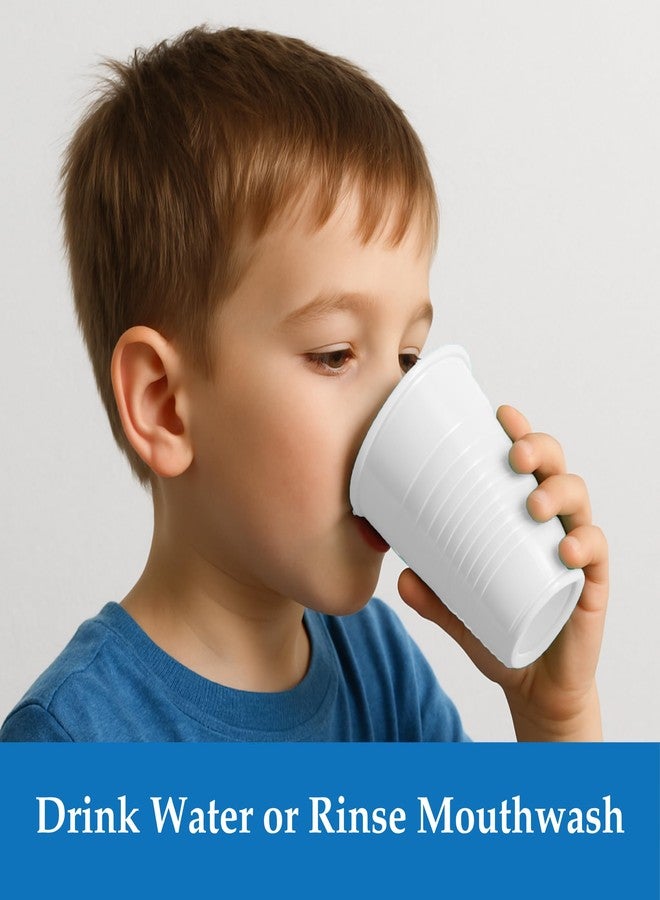 Henry Schein Disposable Cups, 5 oz, White (200 Count) – Dental Rinse Cups, Double-Coated for Durability, Latex-Free, Embossed Grip, Ideal for Medical, Office, and Event Use - Image 4