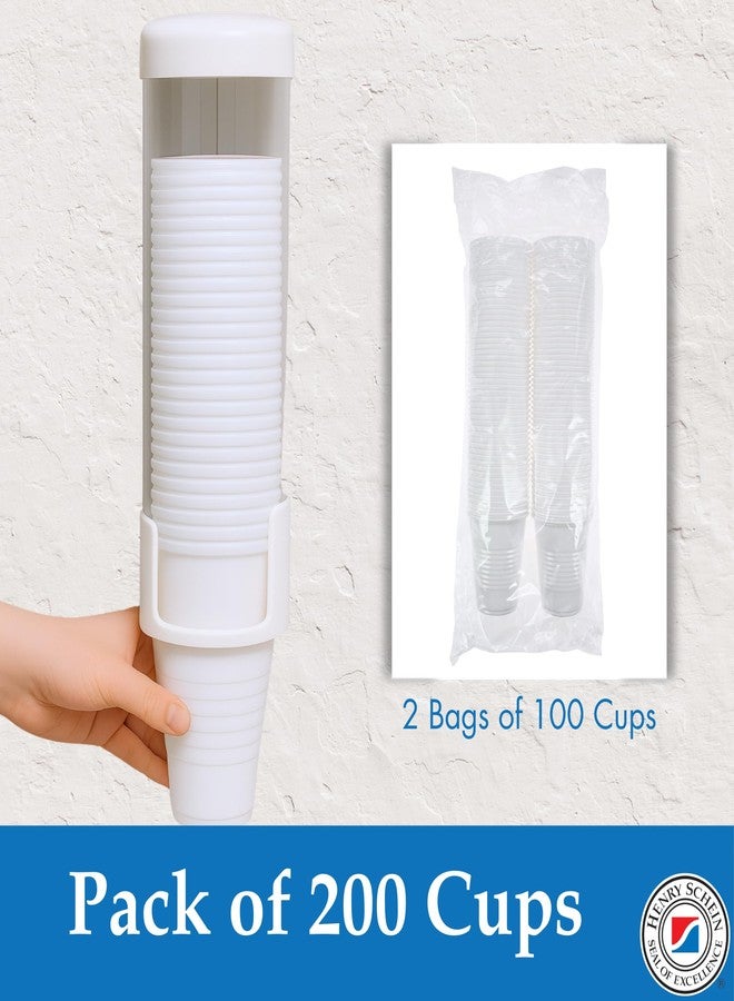 Henry Schein Disposable Cups, 5 oz, White (200 Count) – Dental Rinse Cups, Double-Coated for Durability, Latex-Free, Embossed Grip, Ideal for Medical, Office, and Event Use - Image 5