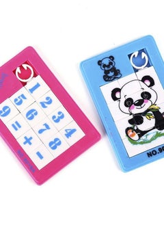 General Slide Puzzle Cartoon Animal and Number, 2 pieces  - Image 2