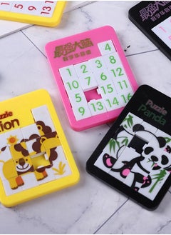 General Slide Puzzle Cartoon Animal and Number, 2 pieces  - Image 1