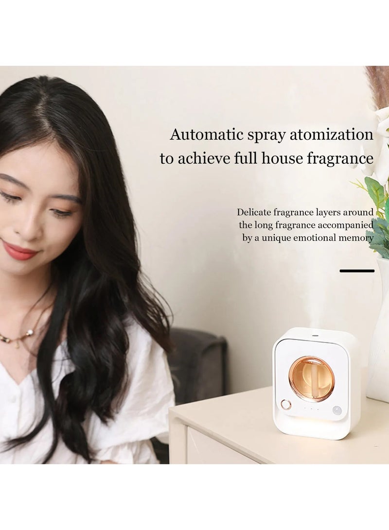 ارواق جهاز استشعار ذكي بمنفذ USB للعلاج العطري، معطر هواء، بخاخ أوتوماتيكي، موزع عطور للزيوت العطرية، مزيل الروائح الكريهة في غرفة المرحاض - Image 3